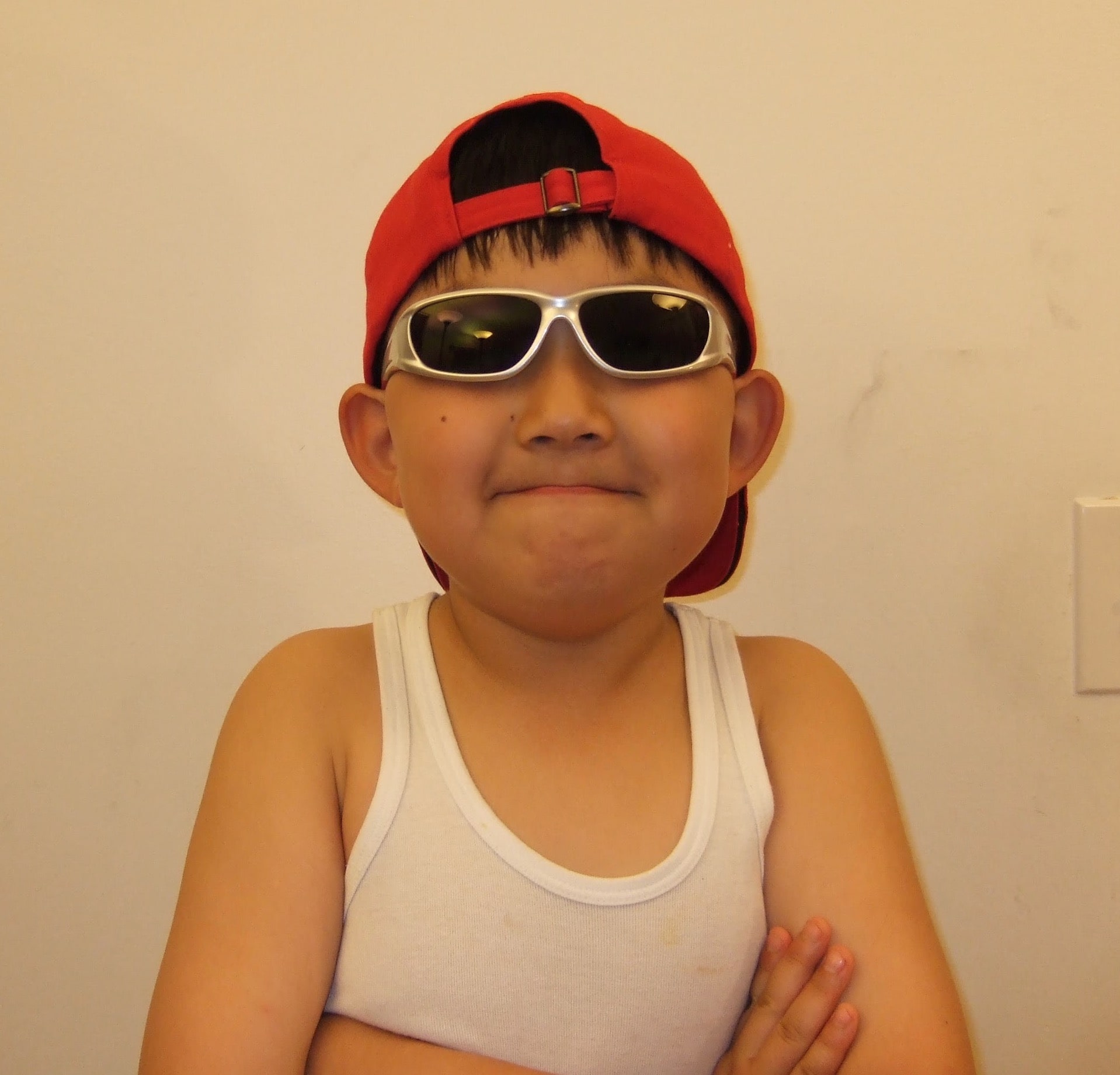 A picture of me with sunglasses. Swag.